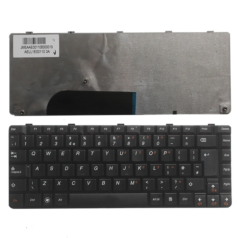 

NEW UK keyboard For Lenovo ideapad U350 Series UK laptop Keyboard Replacement Black