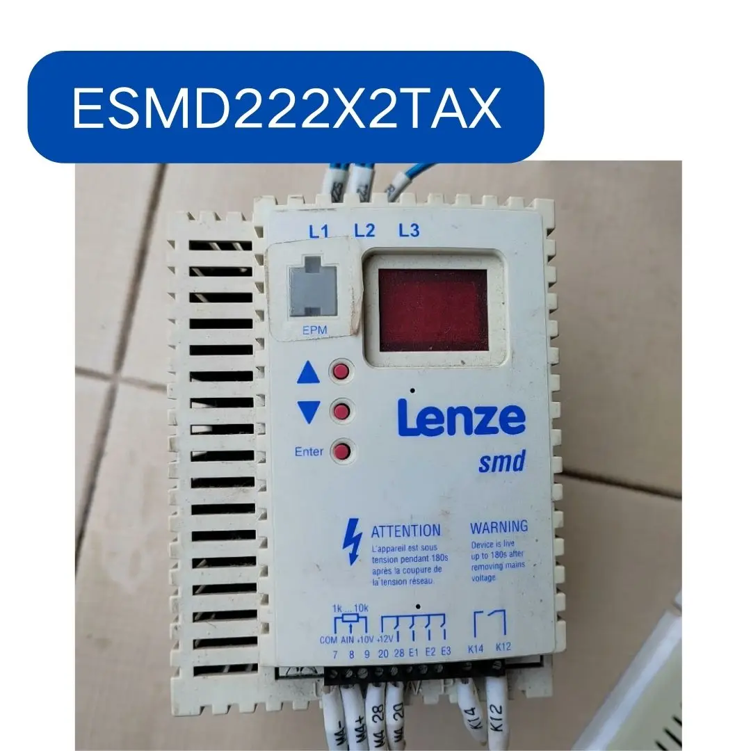 

ESMD222X2TAX second-hand Frequency converter 2.2KW/220V tested ok