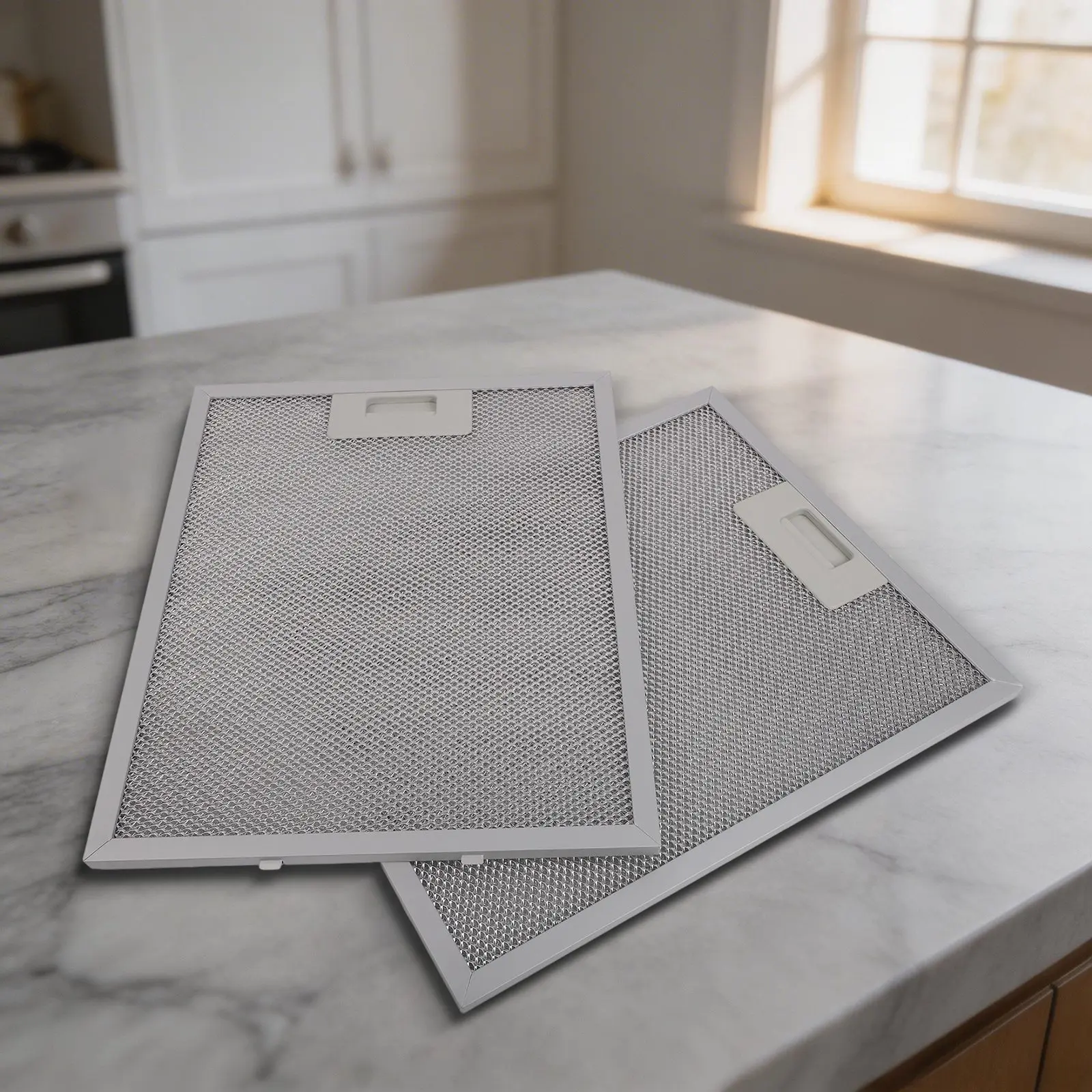 318 X 258 X 9mm Cooker Hood Filter Extractor Fan Hassle-free Process Long-lasting Performance Optimal Replacement Interval