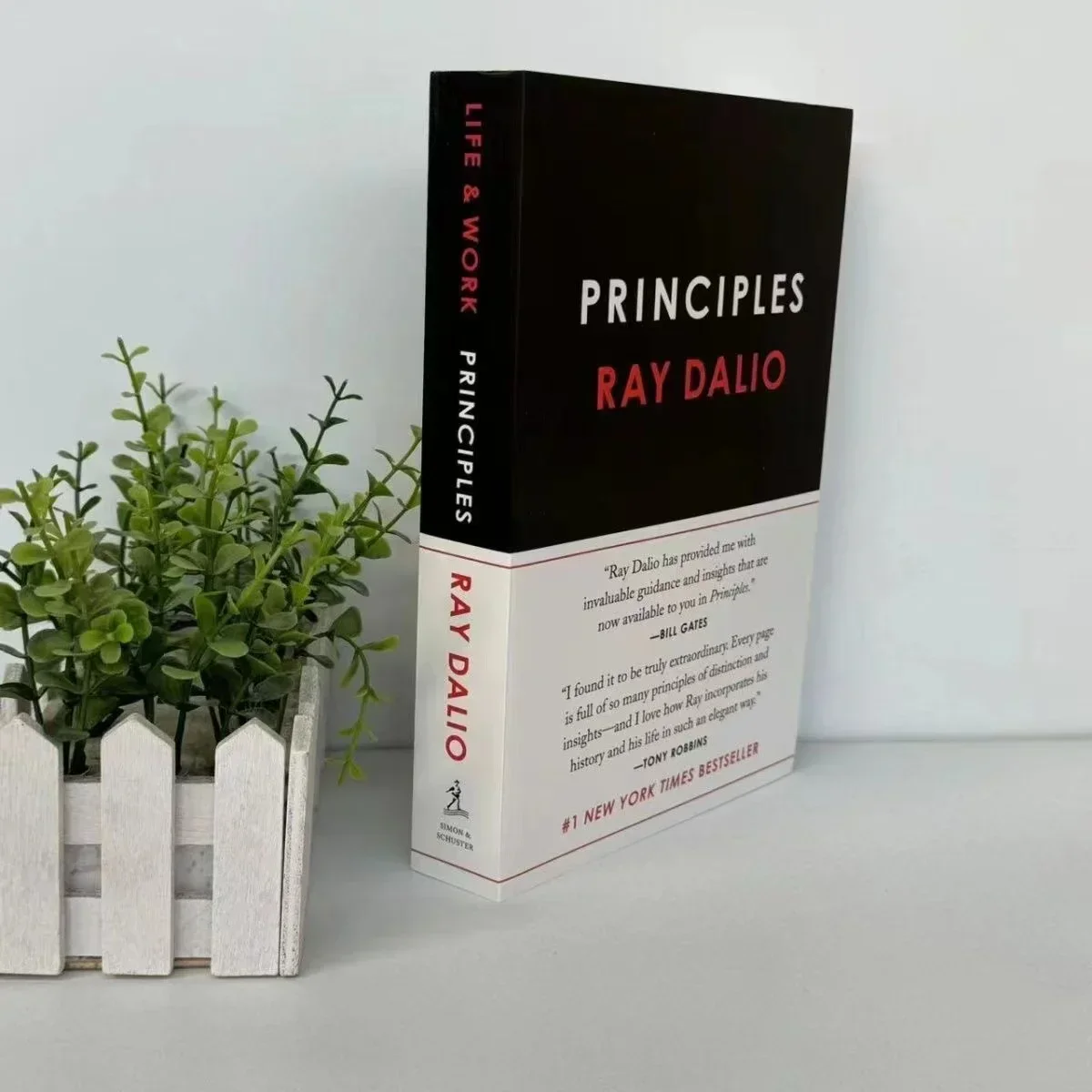 Princípios de vida e trabalho de Ray Dalio Livros de gestão empresarial # 1 Livro mais vendido em bolso em inglês