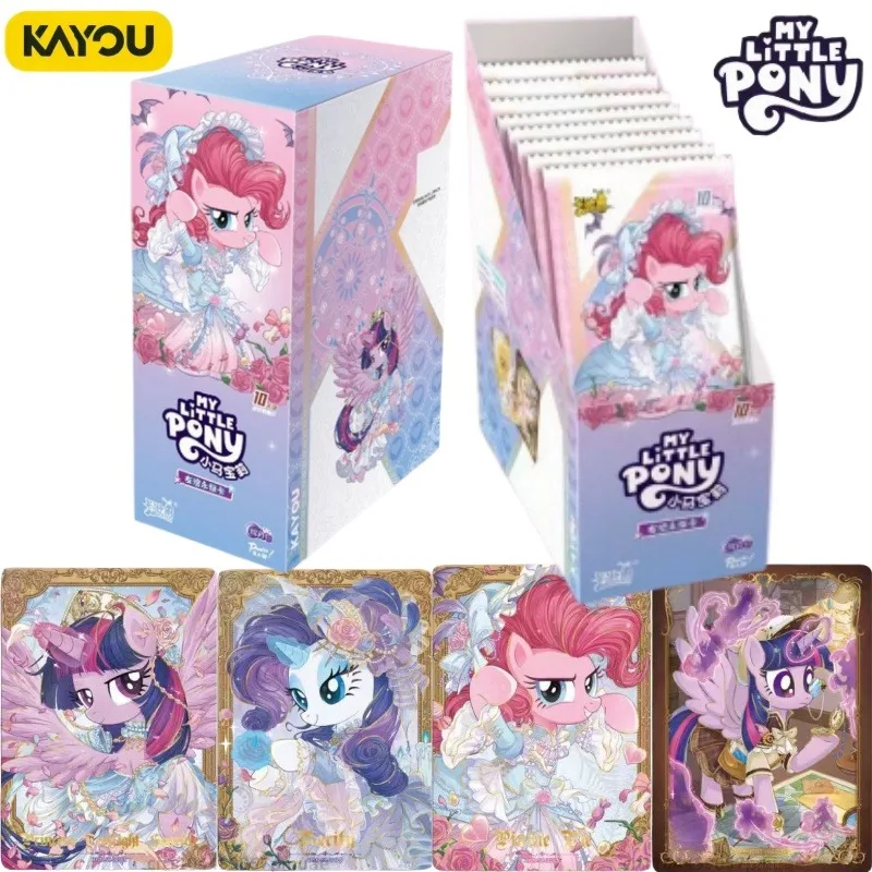 

KAYOU Genuine My Little Pony Card Huiyue Package 9th Round Original Box Huiyue Series Card Аниме Периферийная коллекционная карта Подарок