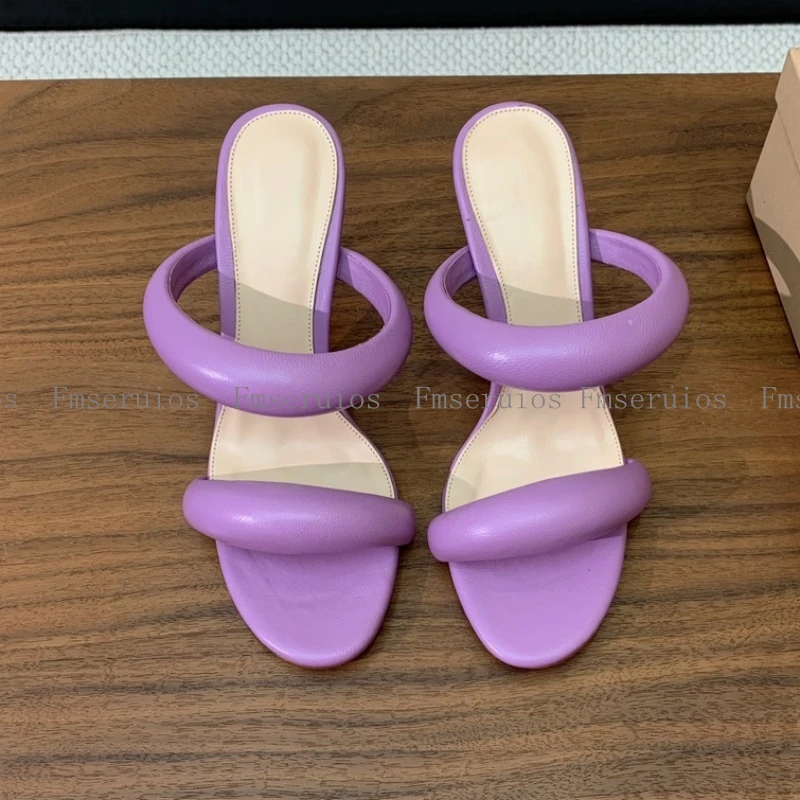 

Женские модные босоножки на высоком каблуке из натуральной кожи на шпильке, лаконичный дизайн, элегантные модельные туфли высшего качества, летние туфли для вечеринок