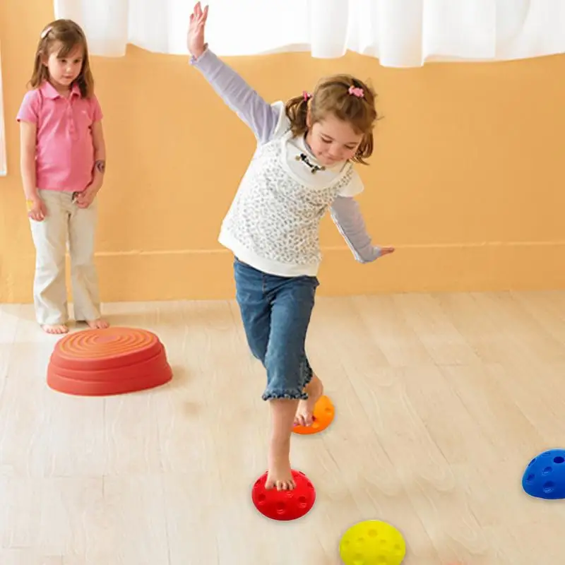 5 Stück Ausgleichs steine rutsch fester sensorischer Kletter block für Kinder 3-5 Vorschul sportspiel zeug für Cousins Kinder Kindergarten Jungen