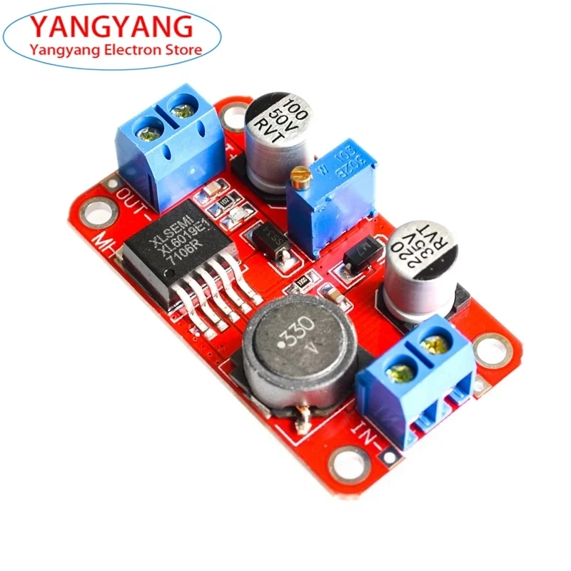 NEW XL6019 DC-DC 5A Step Up Power ModuleOutput Adjustable Boost Converter Super LM2577 XL6009 Output Power Board