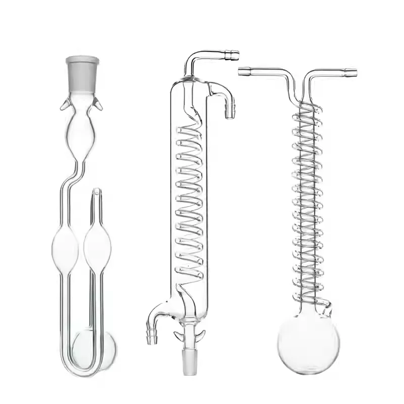 Saturated vapor pressure measuring device, glass accessory, U-shaped equal level gauge, for laboratory use
