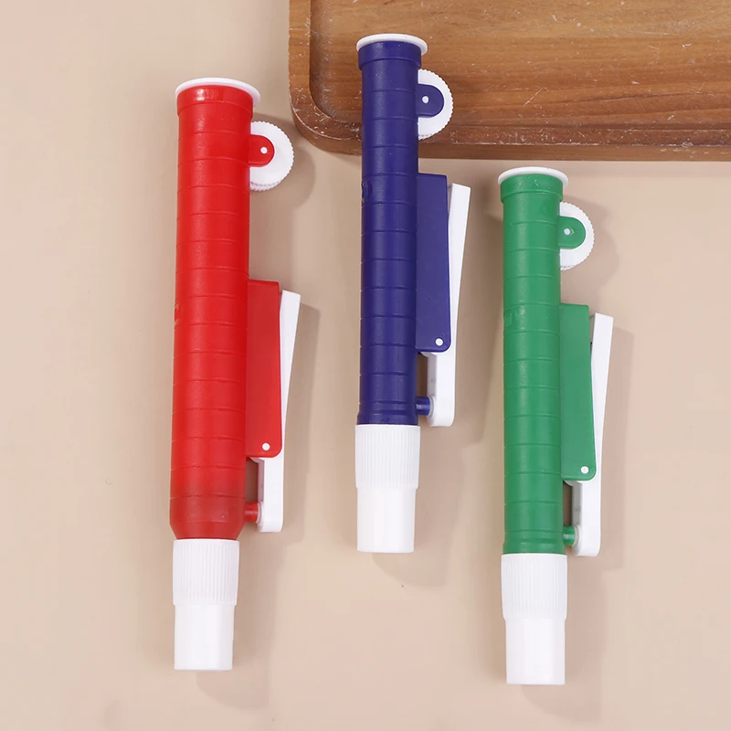 【eru】مضخة ماصة يدوية سريعة الإصدار من Pipette Aid تستخدم مع ماصة نقل متدرجة VOL.2 مل/10 مل/25 مل #4