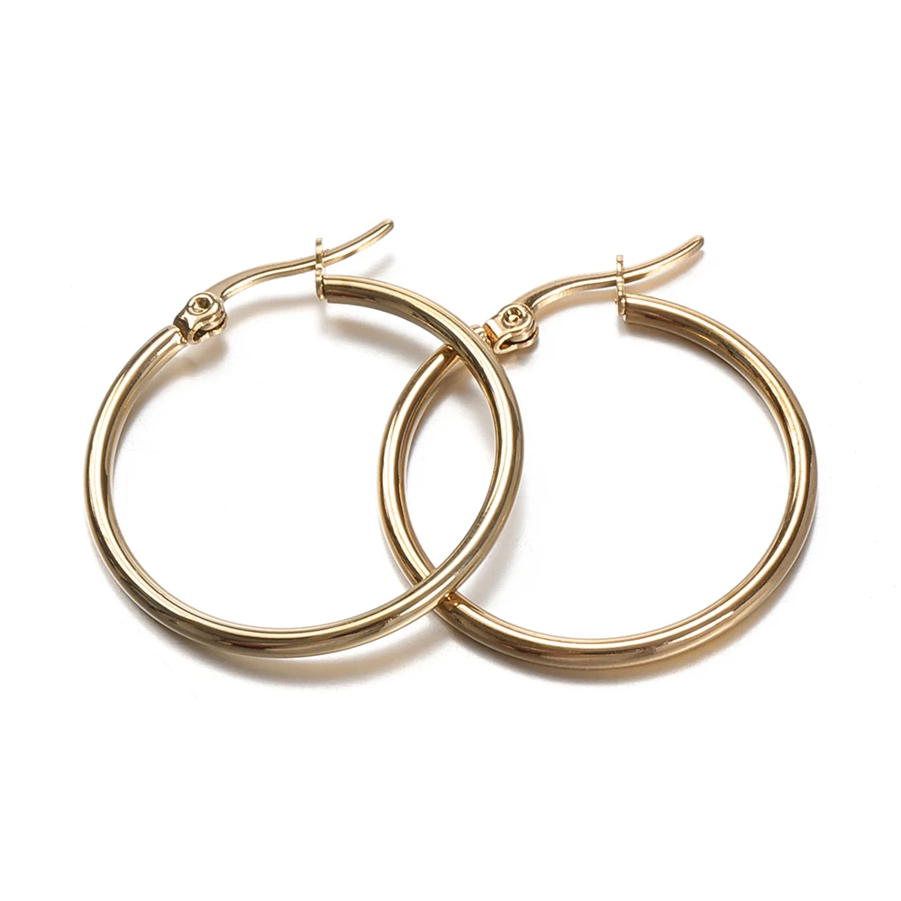 10pcs Stainless Steel Open Earrings Base for Jewelry Making Earring DIY