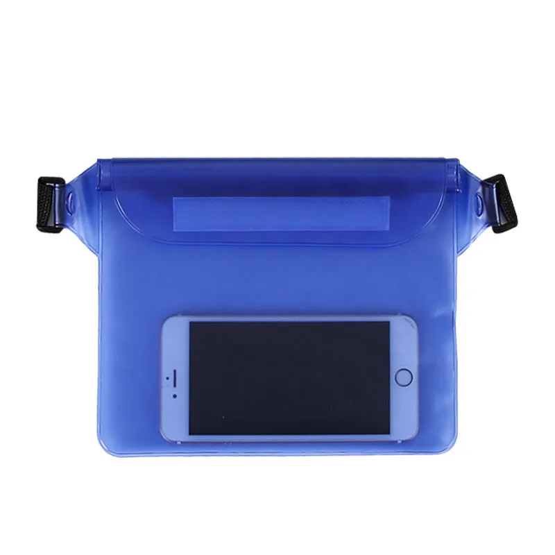 

Large PVC Waterproof Phone Pouch Crossbody Waist Bag Touch Screen Sealed Dry Bag for Swimming Rafting Outdoor