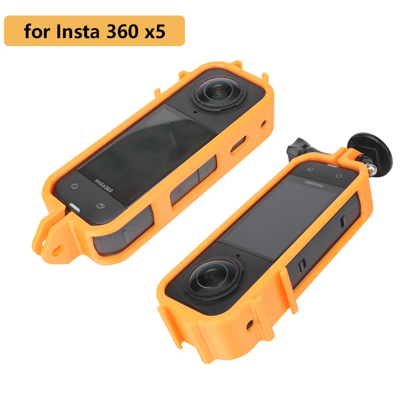 Schutzrahmen für Insta 360 x 5, Schnellspanner, Erweiterungshalterung, Kunststoffgehäuse, Rahmen, Kaninchenkäfig, Kamerazubehör