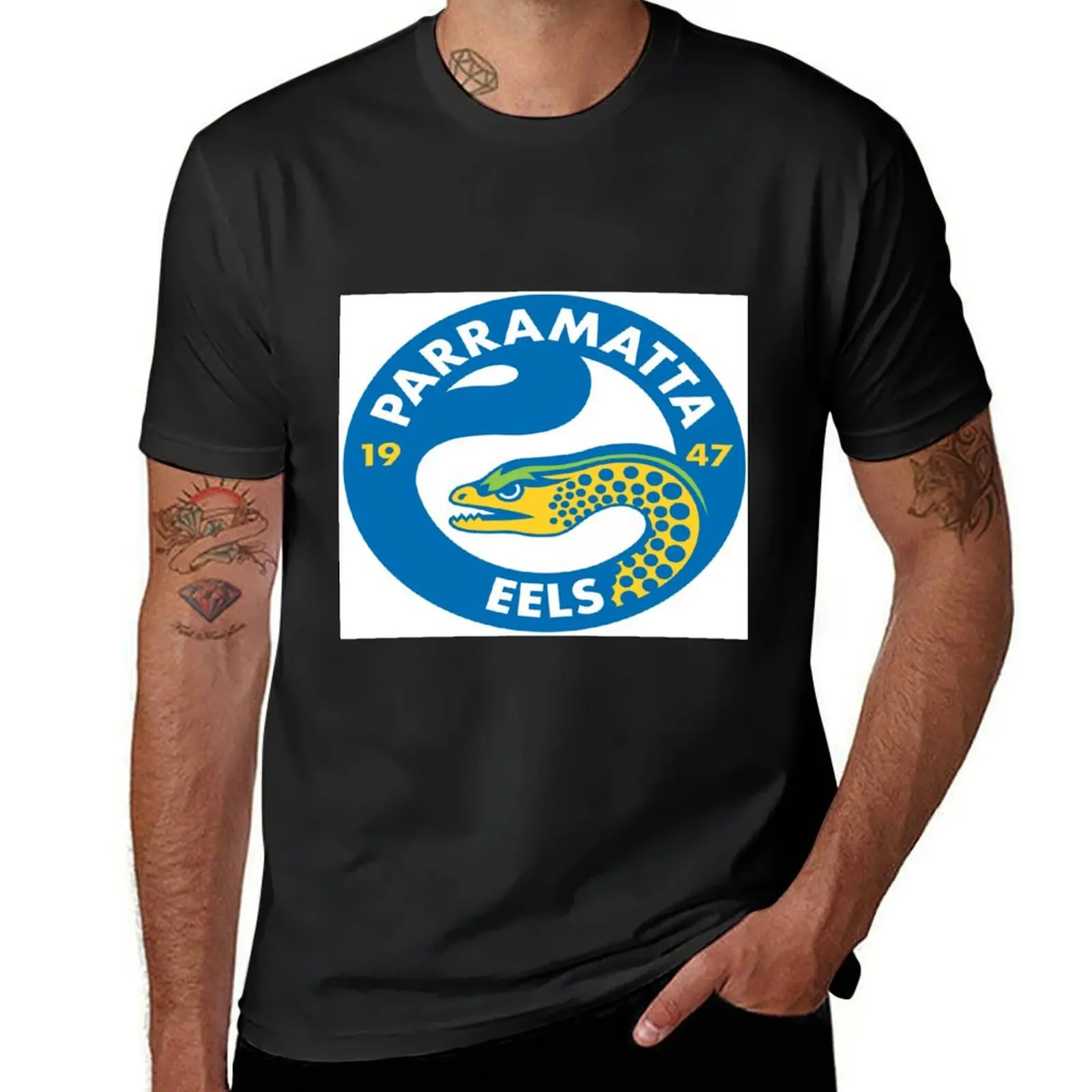 Parramatta Eels T-Shirt Blouse boys animal print mens funny t shirts