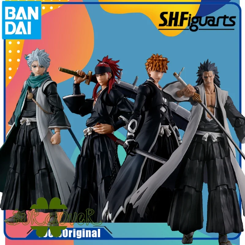 

В наличии, оригинальные Bandai OriginalSHF Bleach, аниме-фигурки, сборка игрушек, подарочная коллекция, модель, украшения, игрушки, модель подарков