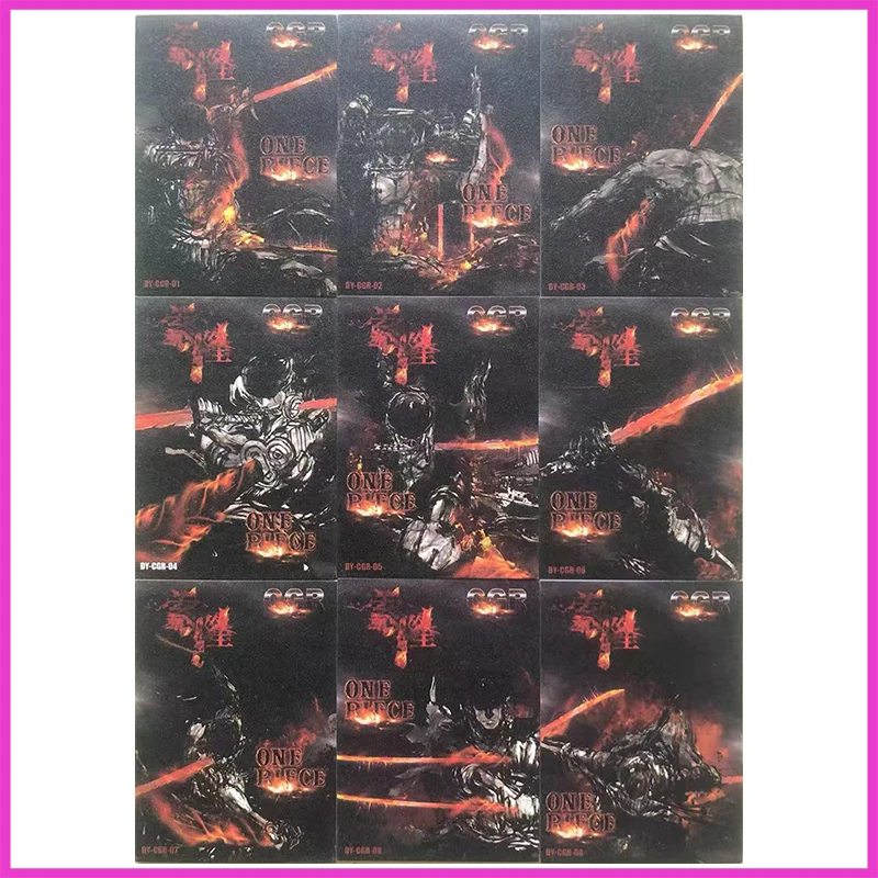 

Anime ONE PIECE Rare CGR Tabletop Game Hot Stamping Refraction Collectible Cards Roronoa Zoro Toys for boys Birthday Gifts