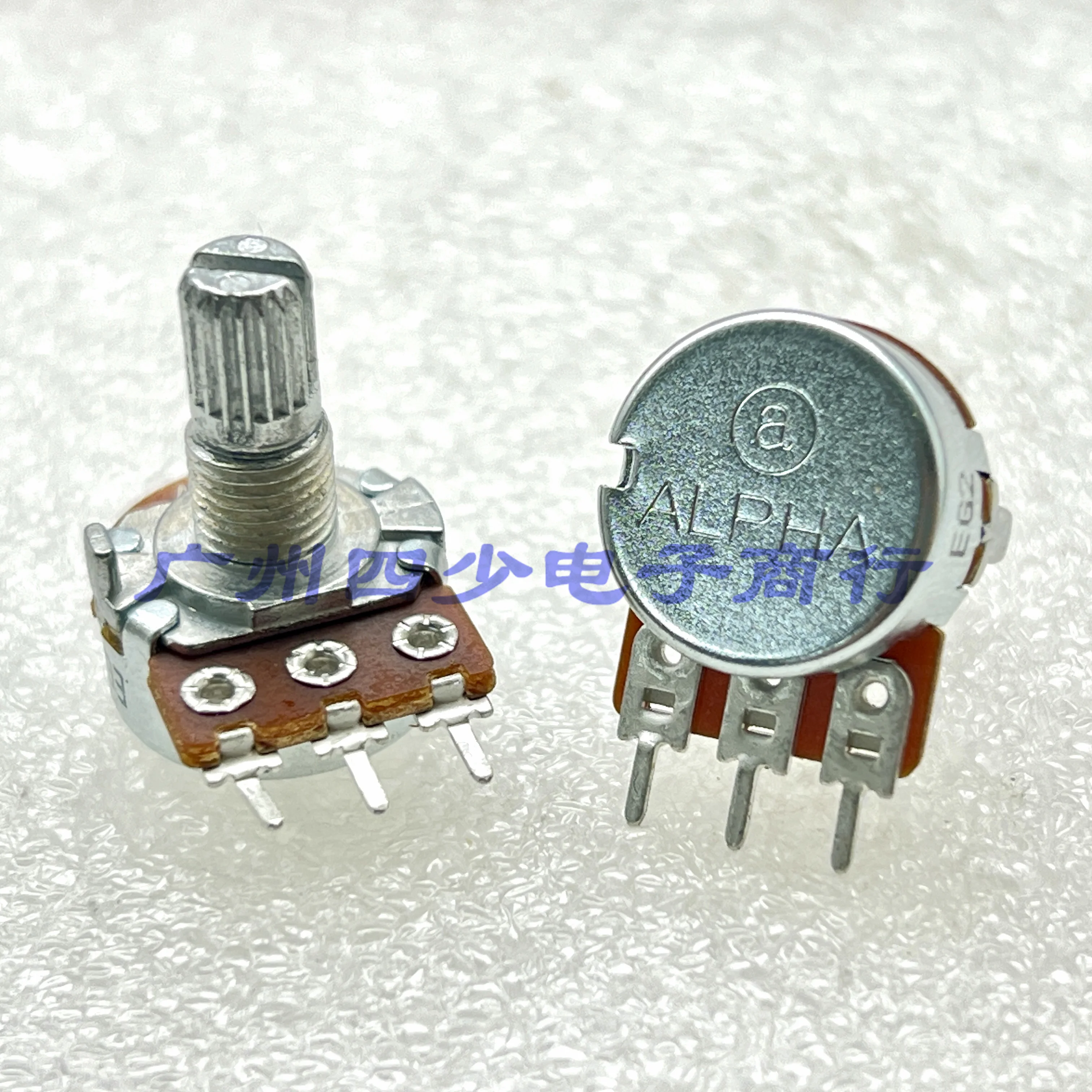 1 piece ALPHA RV16AF single link amplifier sound mixing console volume flower axis 15mm B10K B50K B100K A250K