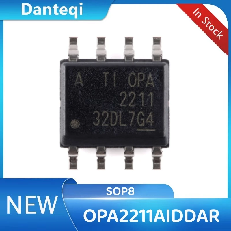 2PCS~5PCS/LOT OPA2211AIDDAR OPA2211AIDDA OPA2211 2211 SOP-8 Chipset