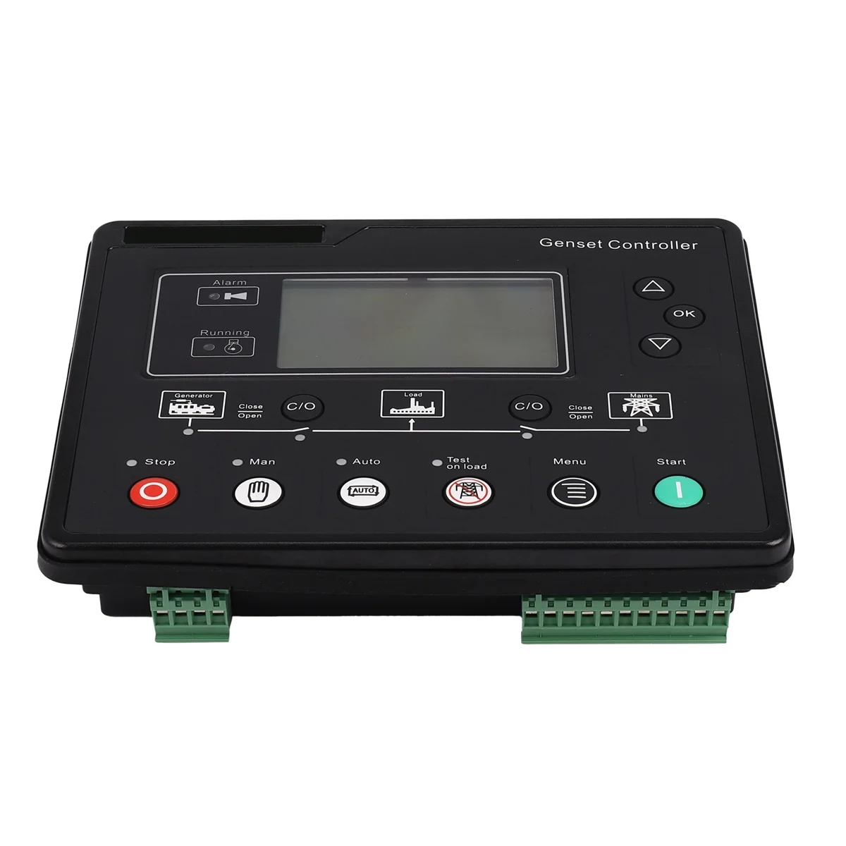 6120U AMF Generator Set Controller LCD Automatic Start Genset Ats Control Box Terminal Charge Panel Alternator Part 6120