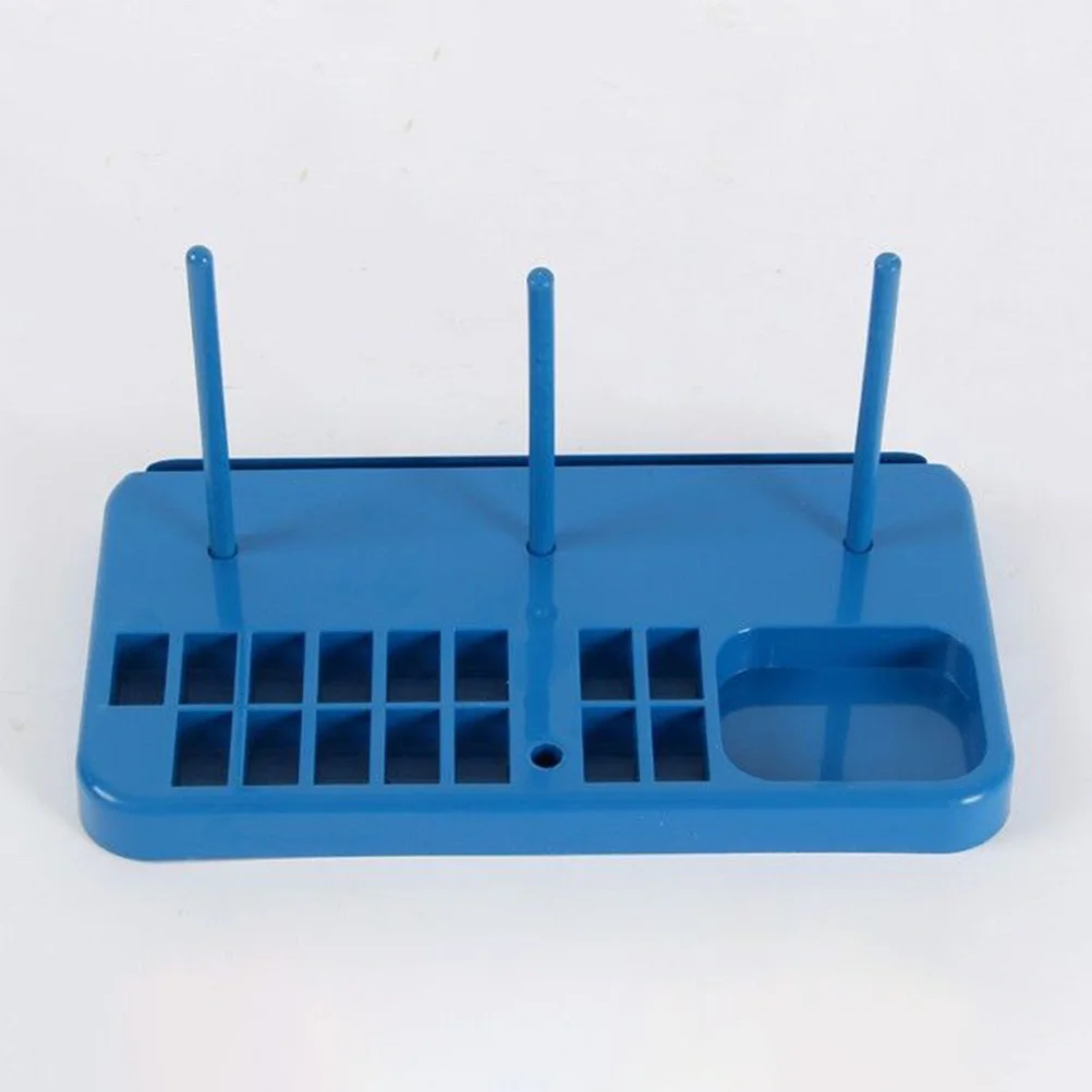 

1 set Sewing Machine Stand Spool Holders Plastic Base Adjustable Height Cone Thread Cone Spool Holders Racks Quilting Yarn
