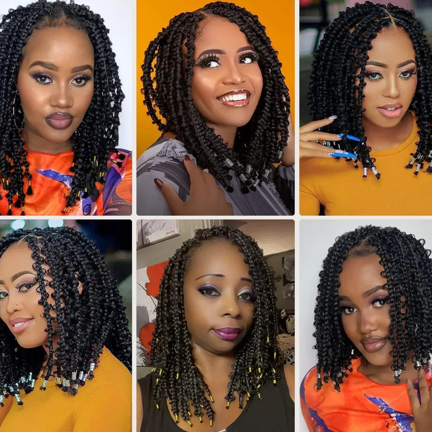 14 "Korte Knooploze Gevlochten Lace Front Synthetische Pruiken voor Vrouwen Box Braid Pruik Vlinder Bob Gevlochten Pruiken Volledig met Baby Haar