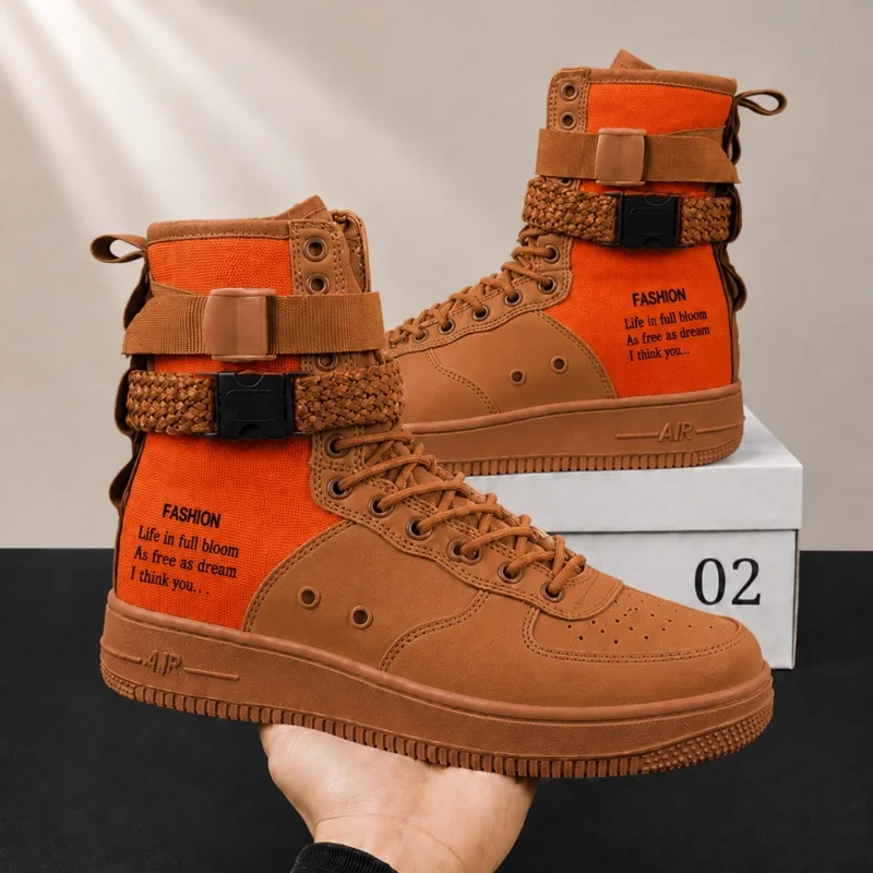 Ankle Boots Winter Walk Shoes for Men 2026 New Man Sneakers Mens Casual Footwear Outdoor Best Selling Workwear Fashion Anti Slip