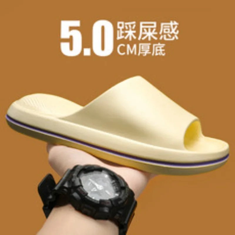 Zapatillas de plataforma ligeras para mujer, Chanclas de playa antideslizantes, Súper suaves, cómodas, para interiores y el hogar