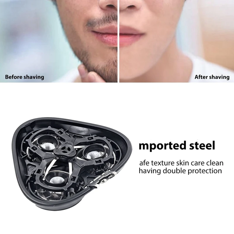 เปลี่ยนหัวโกนสําหรับ FLYCO มีดโกนหนวดไฟฟ้า FS903 FS921 FS901 FS905 FS907 มีดโกนสุทธิวงเล็บ