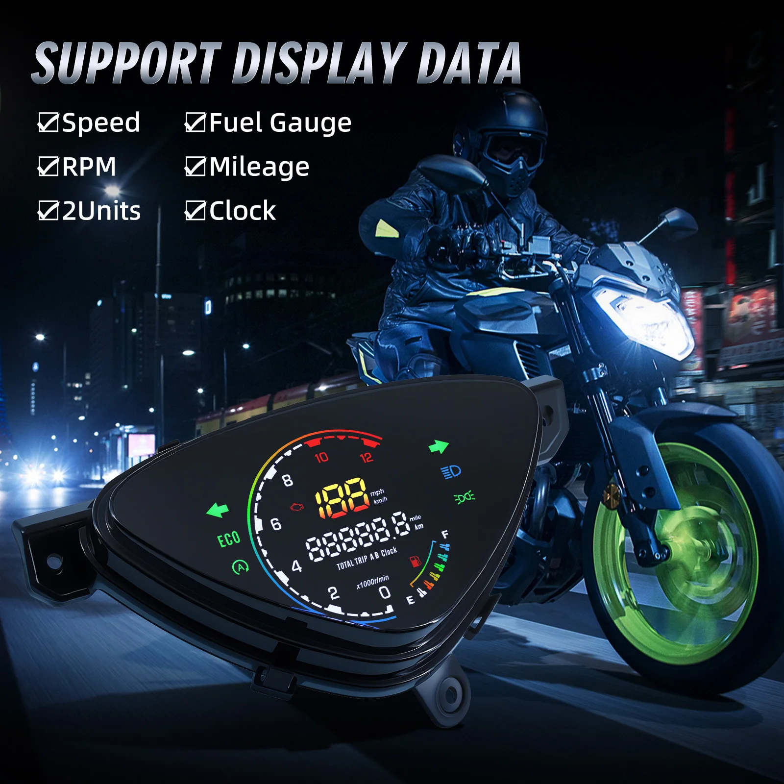 For YAMAHA Mio Sporty/Mio Amore/Mio Smile BJ Motorcycle LCD