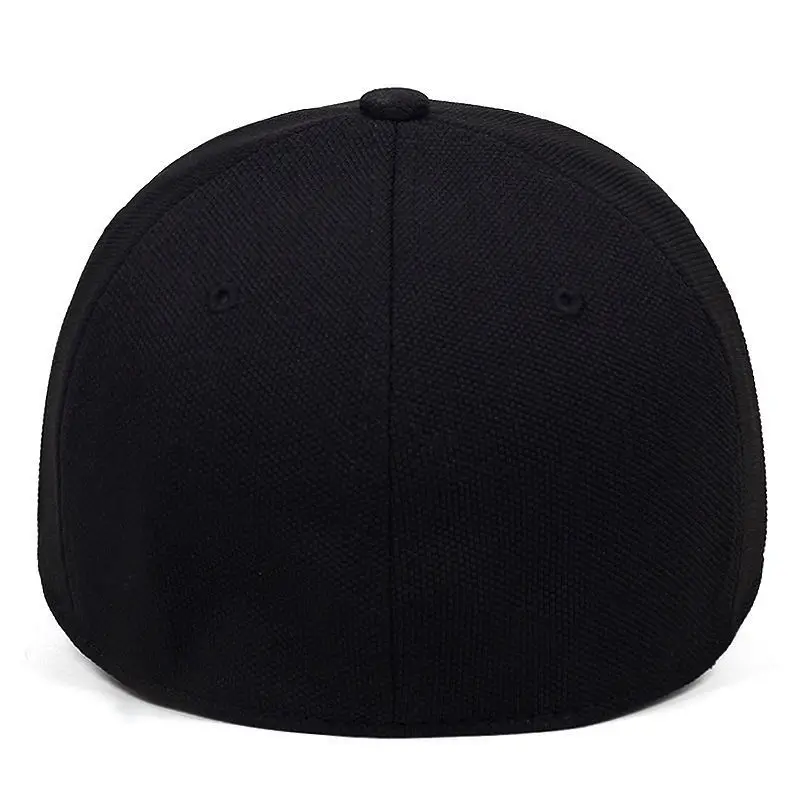 Neue Stretch-Mütze, vollständig geschlossene Elastizität, flexible Flex-Hiphop-Kappen, Hüte, passend für Visier, Baseball-Snapback, blanko, solide Ära, Männer und Frauen – Detail 6
