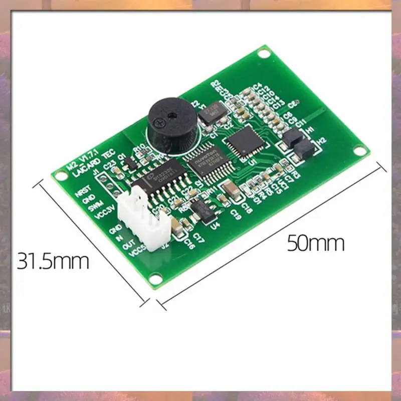 أعلى بيع قارئ رفيد الكاتب وحدة 13.56 ميجا هرتز قارئ بطاقات IC S50 قارئ بطاقات ISO14443A RS232 دعم نافذة نظام لينكس