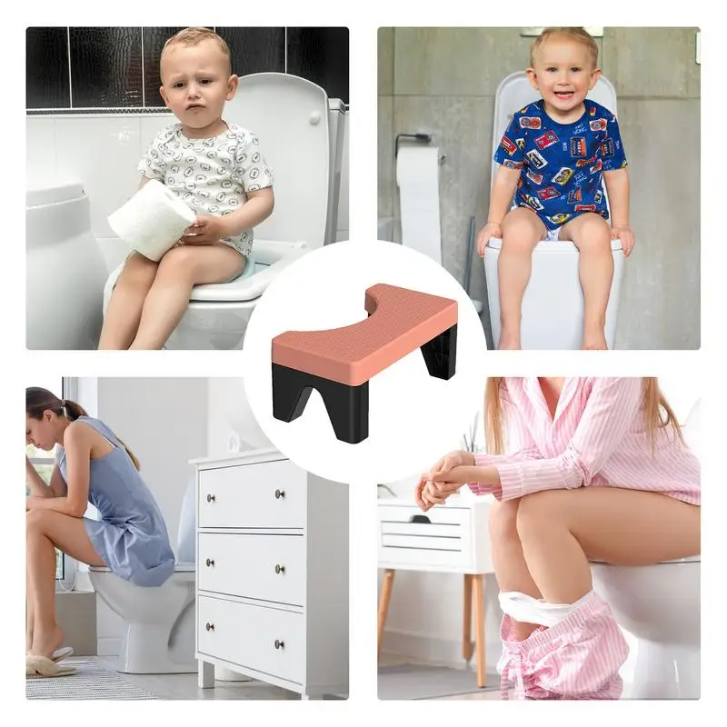 Potty Stool Potty Stool Easy To Wash Anti Slip Durable Sturdy Portable Toilet Step Stool Toilet Feet Stool For Adults & Kids