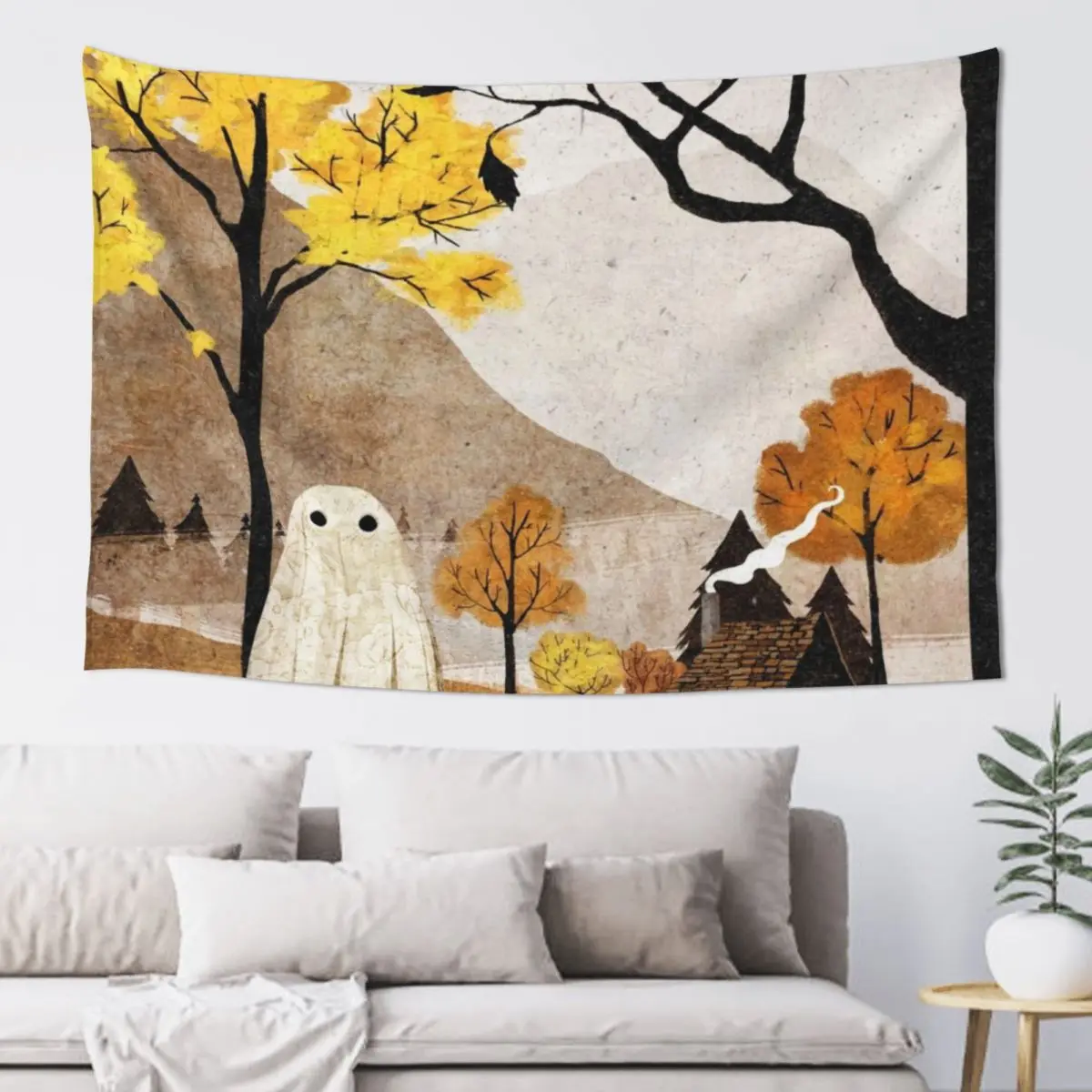 

Walter in Autumn Tapestry Wall Carpet Decor For Bedroom Wall Decor Hanging Tapestry