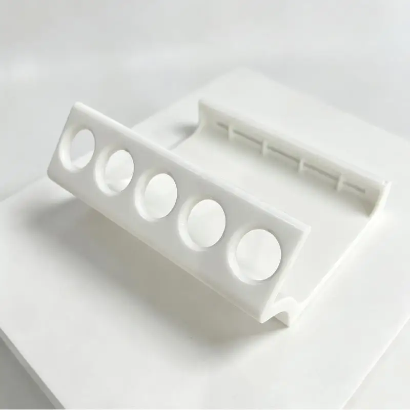 Punch-Free Wall-Mounted Toothbrush Holder, 2/5-Hole Household Toothbrush Storage Rack, Requires Adhesive For Installatio
