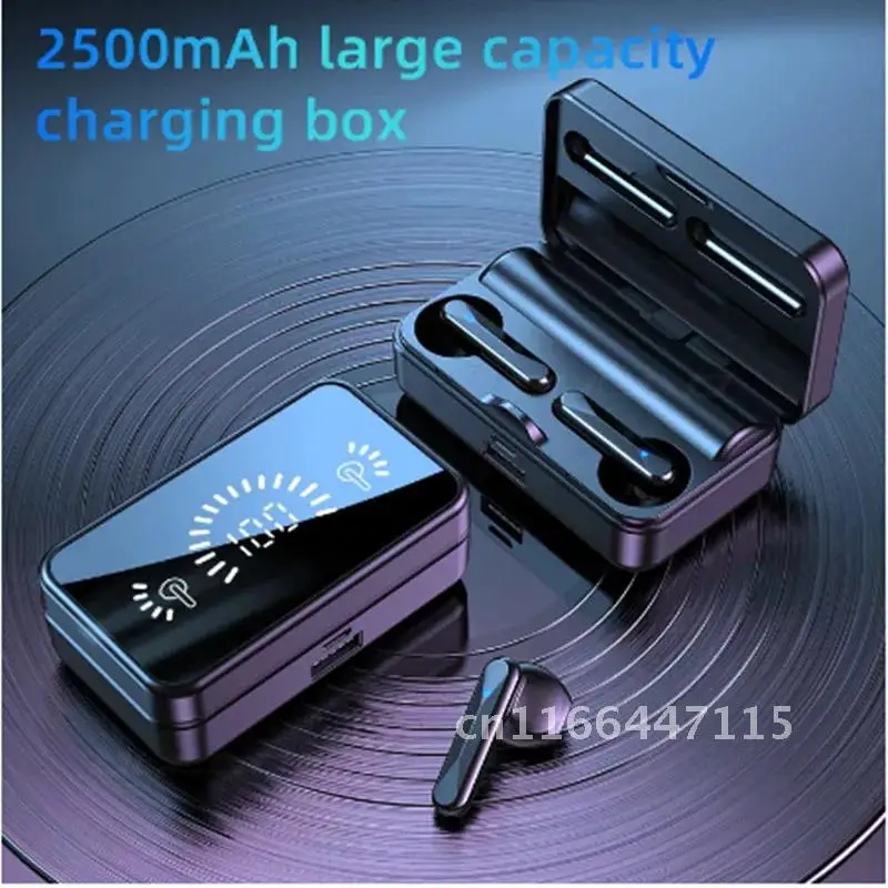 

New H3 TWS Wireless Bluetooth Earphones 3500mAh Charging Box 9D Stereo Sports Waterproof Earbuds Headset For Huawei Xiaomi