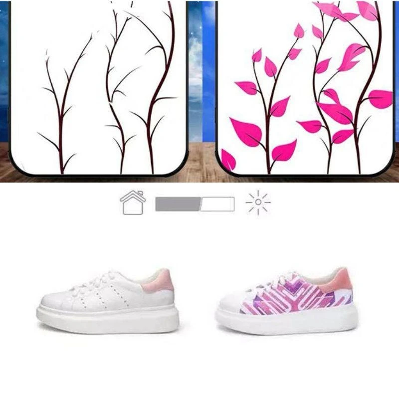 

5asd Unique Color Change Pigment Powder Luminous Powder UV Reactive Powder Non-Toxic for Epoxy Resin Halloween 5 Color