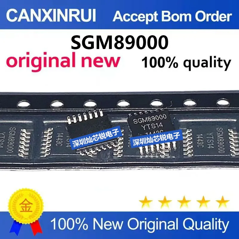 (5-100pieces)Brand New Original SGM89000 SGM89000YTS SMD TSSOP14 Audio Driver Chip