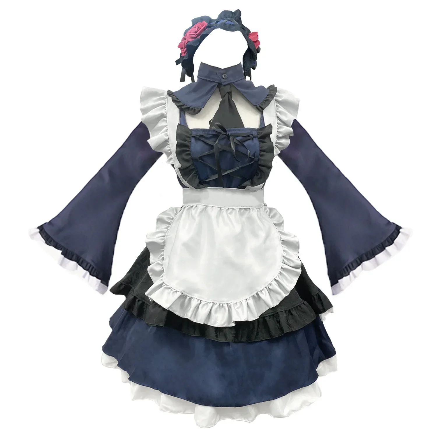 Anime My Dress Up Darling Marin Kitagawa Costume Cosplay Cameriera Abito Halloween Natale Costume Kitagawa Marin Kuroe Shizuku Set