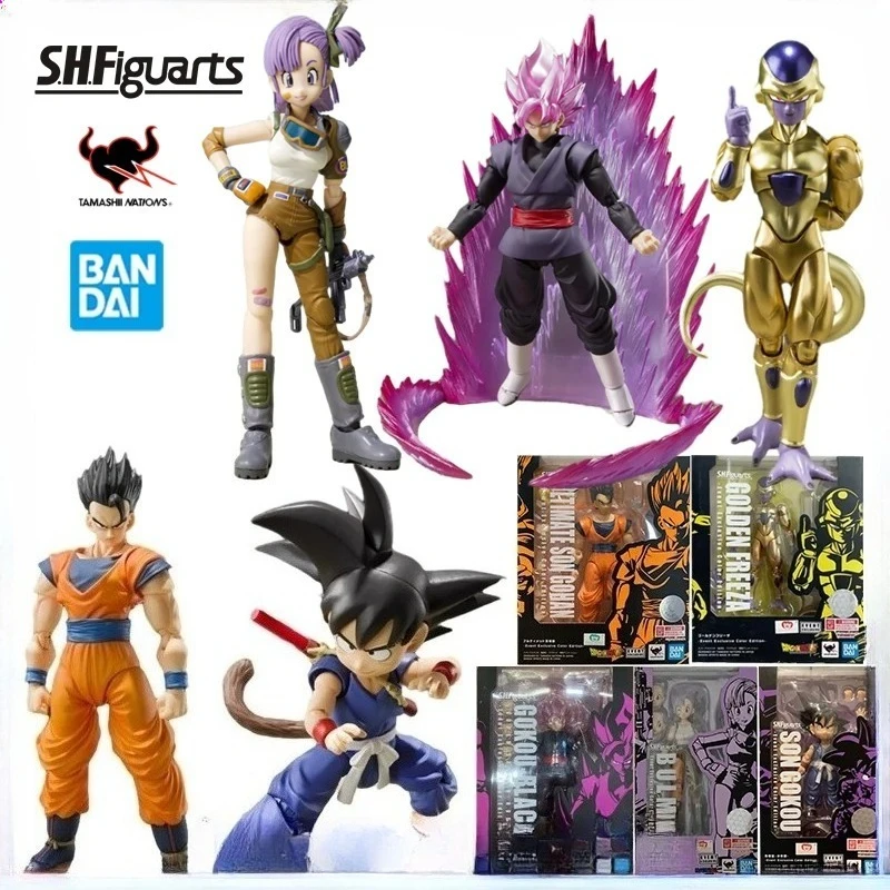 Original Bandai S.H.Figuarts Goku Golden Frieza ULTIMATE SON GOHAN 2019 Event Exclusive Color Edition Dragon Ball Actionfigur