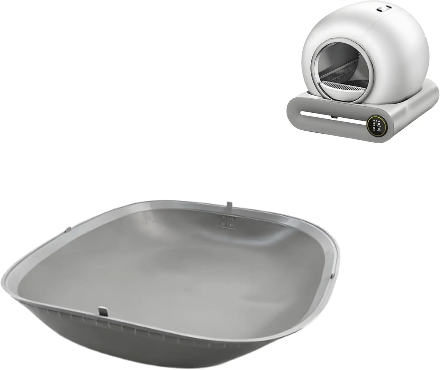 

Cat Litter Box Accessories Bottom Capsule Bracket Silicone Pad That Bin Litter Mat Replacement for Self-Cleaning Cat Litter Box