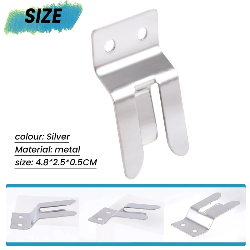 Metal MIC HOLDER / Clip - Screw In for CB / Ham Radio - MH2-A25R