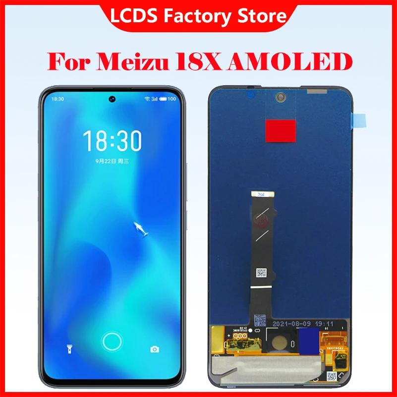 

6.67" Original OLED For Meizu 18x 18X 18 X LCD Display+Touch Screen Digitizer Assembly Replacement 1080 x 2400 pixels 10-touch