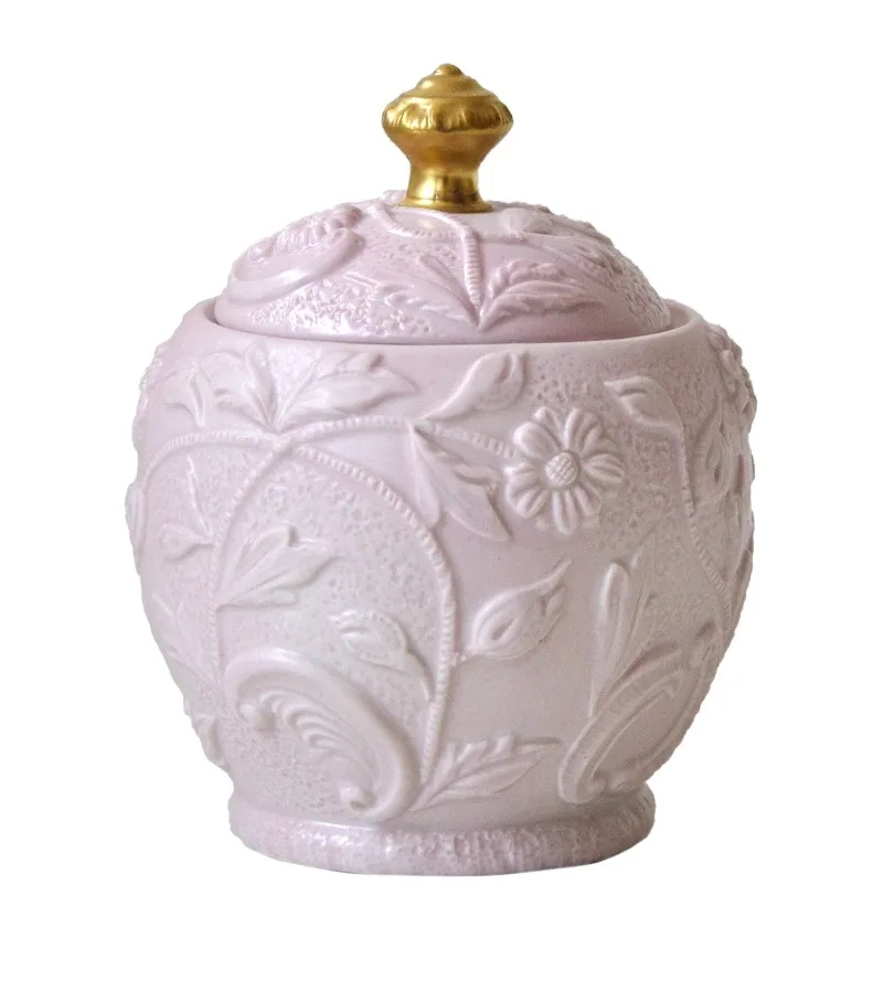 Series European Handmade 24K and Gold, Sugar Pot, Baby Bottle