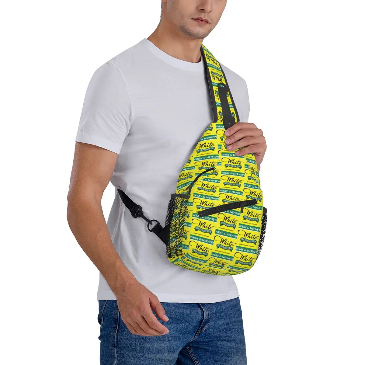 Borsa da petto Wray And Nephew da uomo, zaino a tracolla, borsa da petto, borsa da viaggio, escursionismo, zaino a tracolla