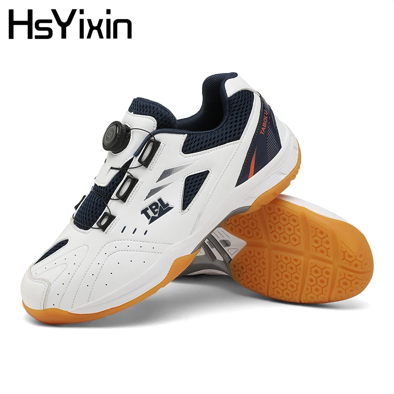 

Professional Tennis Shoes for Men & Women Breathable Sports Shoes Badminton Squash Court Suitable All Kinds of Venues Sneakers