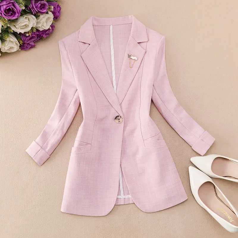 

Весна-лето, новинка весны и лета, женский тонкий топ на пуговицах Seven Sve 2025 года, универсальный однотонный деловой повседневный топ на пуговицах