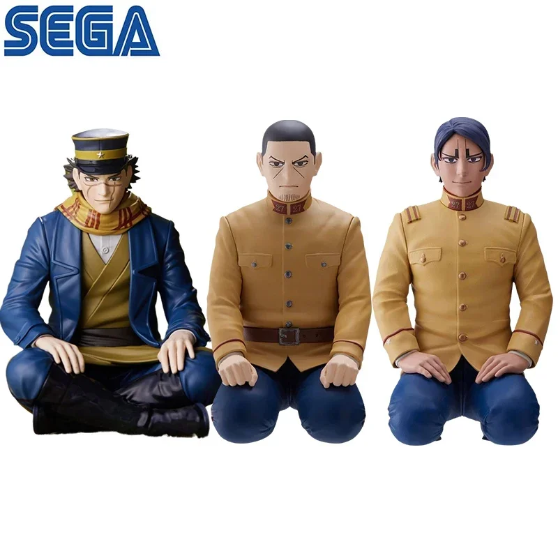 PVC Action Figure Toy Modelo, Sega Original Golden Kamuy, Sugimoto Sakichi Tsukishima Hajime Koito Otonoshin, Presente Anime Colecionável