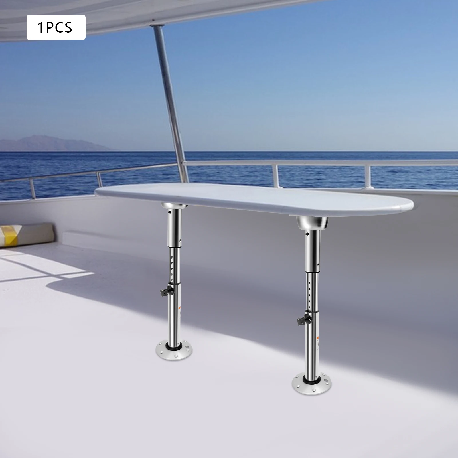 Adjustable Table leg RV Table Base Stand Motorhome Aluminum Table Stand 56-72cm