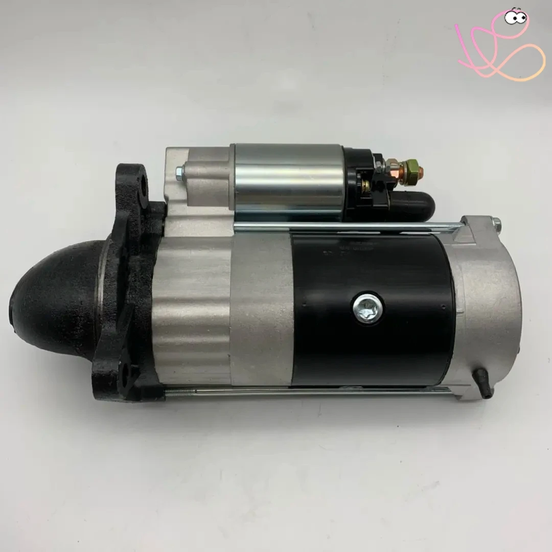 Replacement QDJ2608F 24V 5.5KW Starter Motor for WEI FANG HUA FENG HUA DONG HUA YUAN 4105 6105 diese Engine Parts