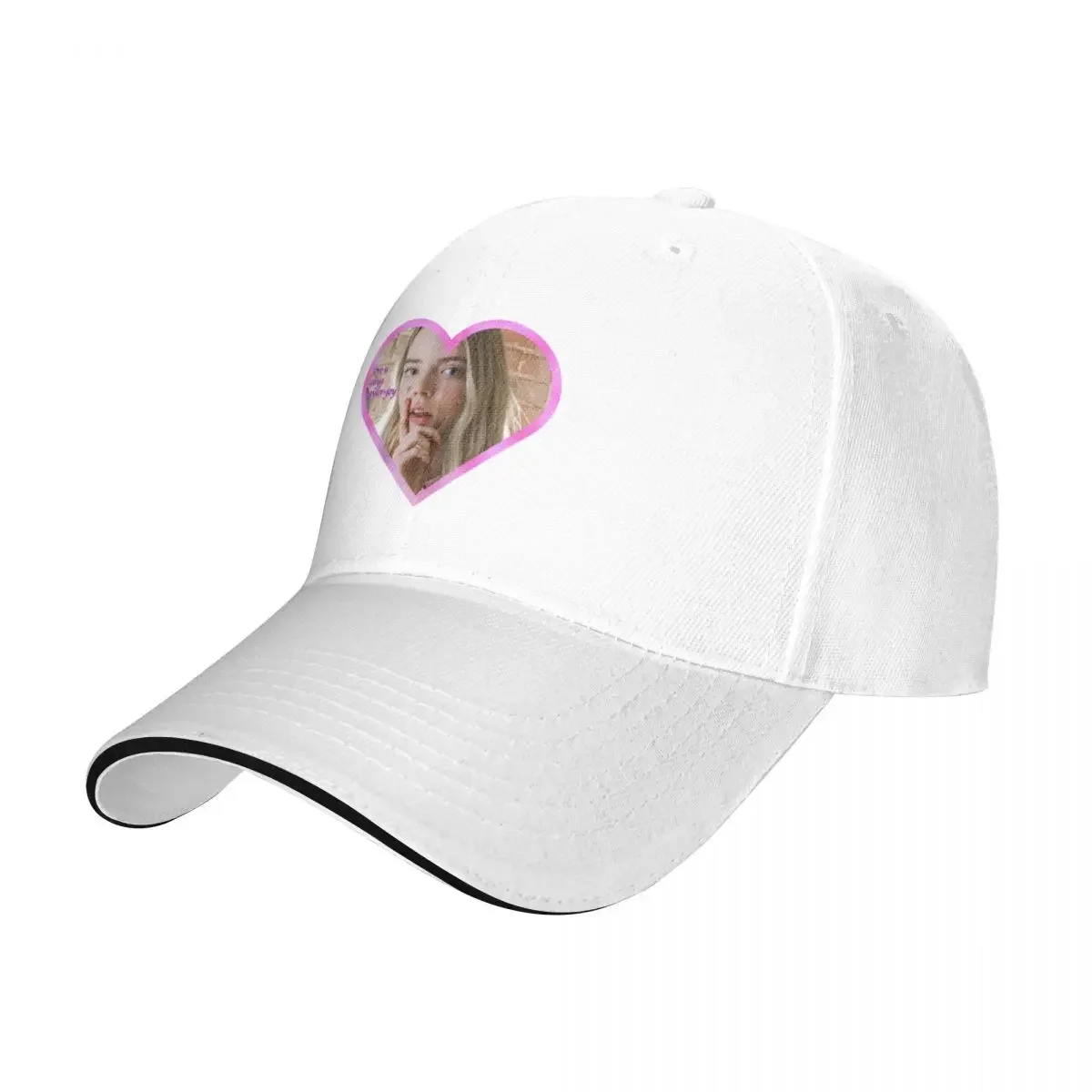 love u anya taylor-joy Baseball Cap cute Dropshipping Men's Baseball Women's