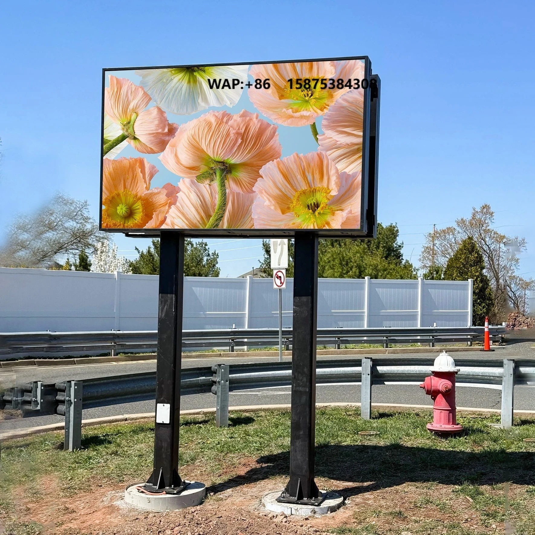 Yake Outdoor Full Color HD LED Display with 5000cd Brightness 5-Year Warranty CE Certified for Advertising Education Gymnasiums