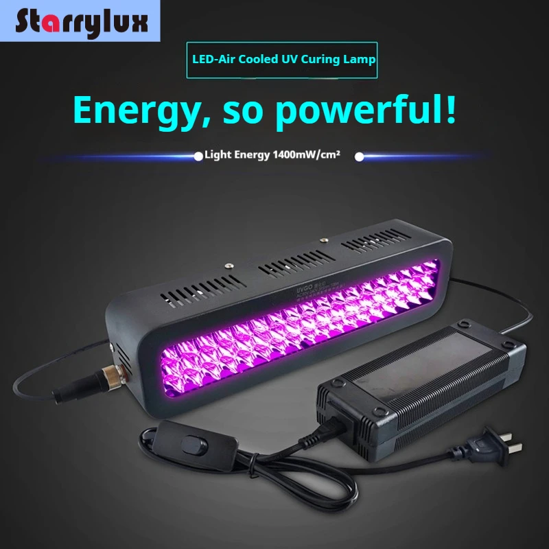 

Air CoolingLEDUVLamp UV Curing LampUVGlue Oil Dark Green Oil Camera Speaker HeadphonesuvMembrane Fiber Optic Light