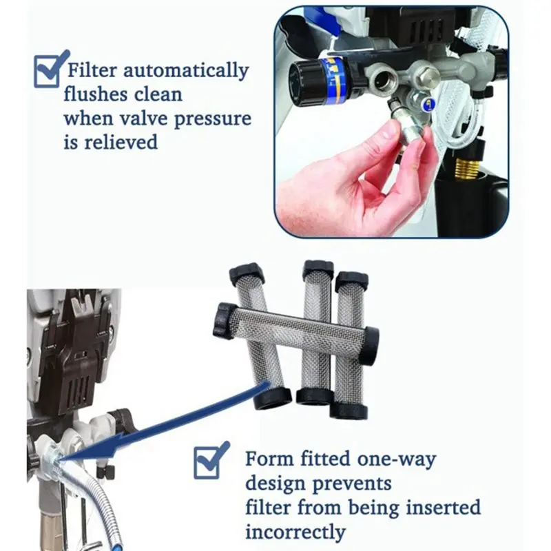 AB41-For Graco Paint Sprayer 288716 Airless Paint Sprayers Inlet Screen HVLP Sprayers