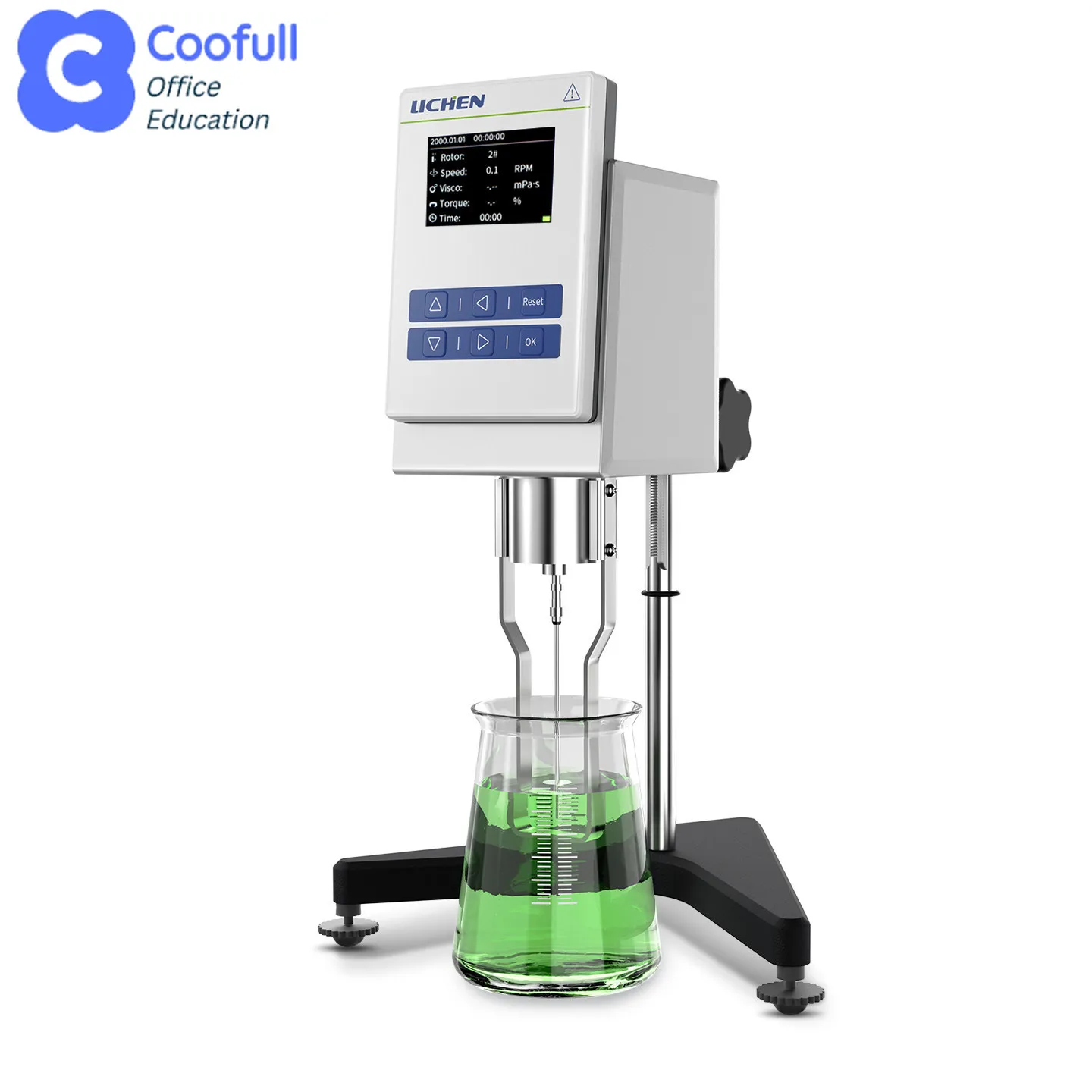 COOFULL Lichen touch screen rotary viscometer laboratory pointer digital display paint ink glue asphalt viscosity detector